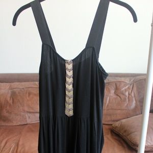 SANDRO Paris Relaxed Black Dress